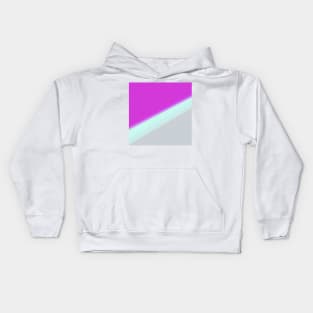 blue pink white abstract texture Kids Hoodie